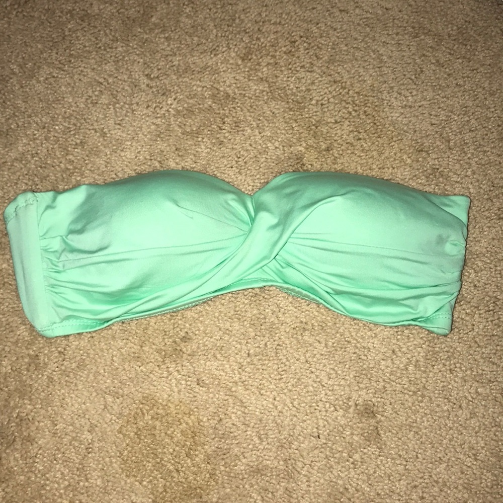 strapless bathing suit top